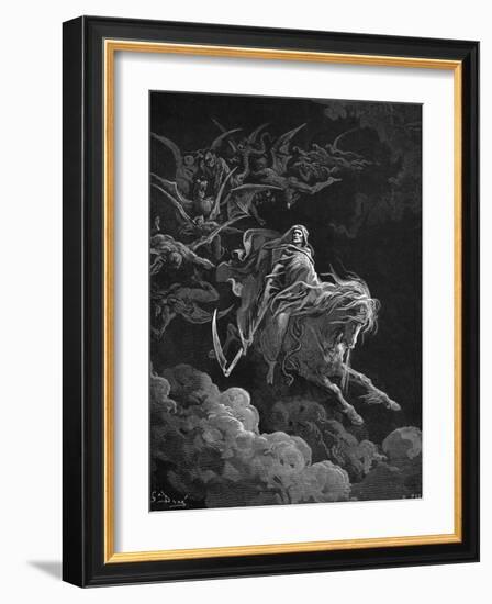 Vision of Death-Gustave Doré-Framed Giclee Print