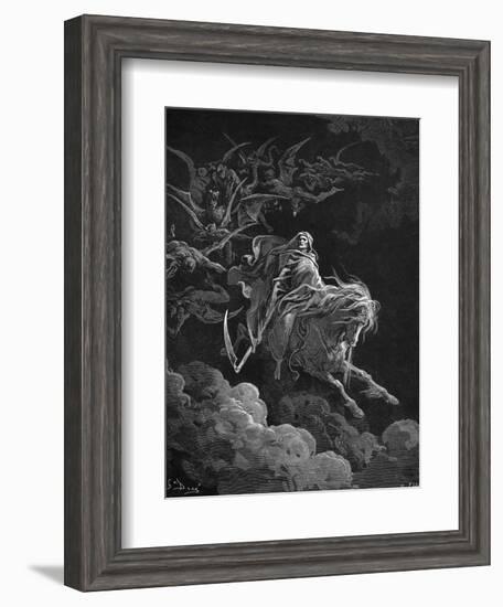 Vision of Death-Gustave Doré-Framed Giclee Print