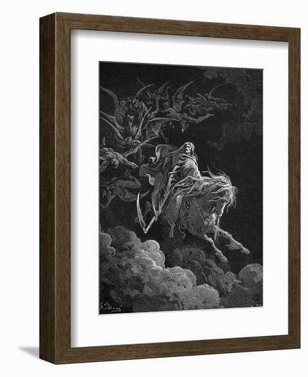 Vision of Death-Gustave Doré-Framed Giclee Print