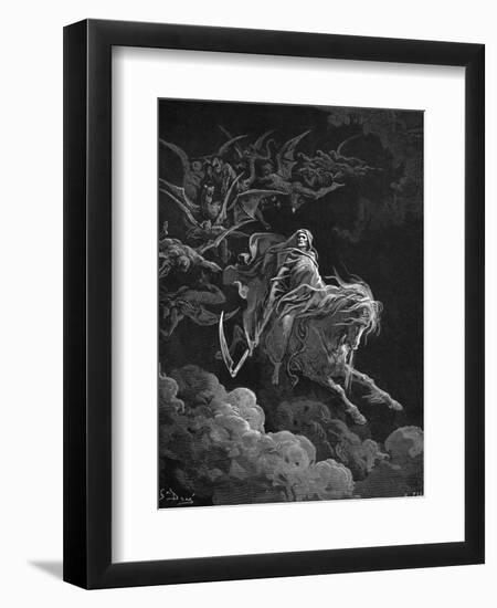 Vision of Death-Gustave Doré-Framed Giclee Print