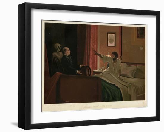 Vision of Death-null-Framed Art Print