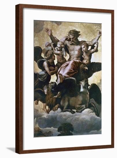 Vision of Ezekiel, C1518-Raphael-Framed Giclee Print