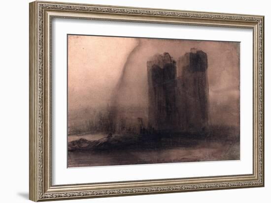 Vision of Notre-Dame, C.1831-Victor Hugo-Framed Giclee Print