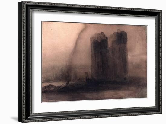 Vision of Notre-Dame, C.1831-Victor Hugo-Framed Giclee Print