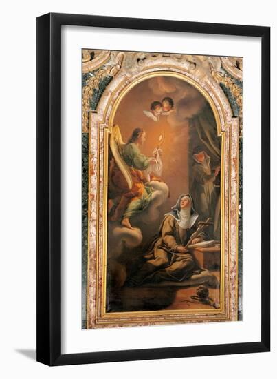 Vision of St. Clare-Pietro Bianchi-Framed Art Print