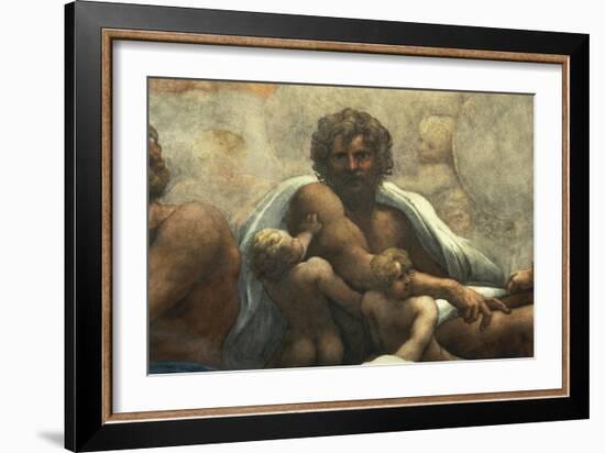 Vision of St John Evangelist on Patmos-null-Framed Giclee Print