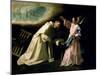 Vision of St. Peter Nolasco, 1629-Francisco de Zurbarán-Mounted Giclee Print