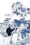 Blue & White Asian Garden I-Vision Studio-Art Print