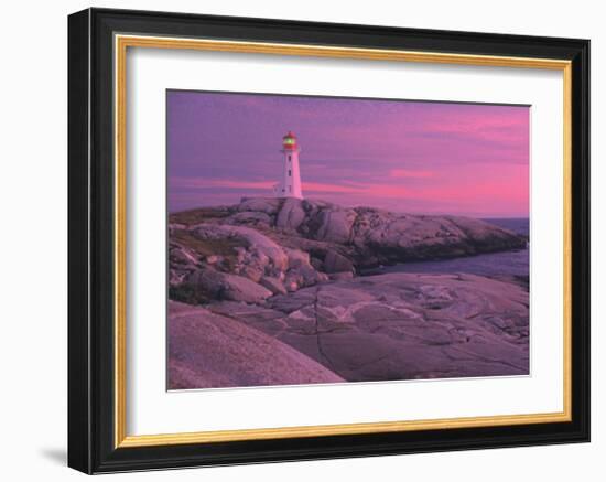 Vision-null-Framed Art Print