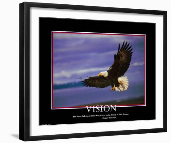 Vision-null-Framed Art Print