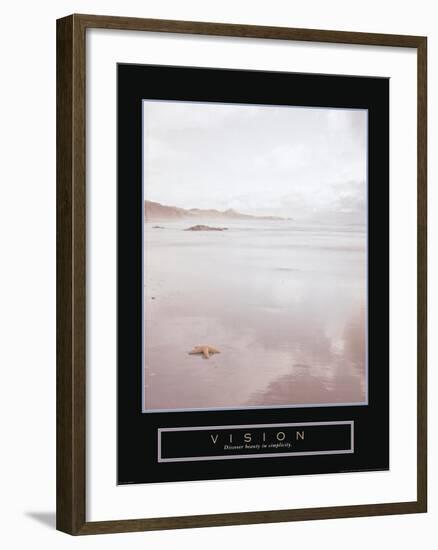 Vision-null-Framed Art Print