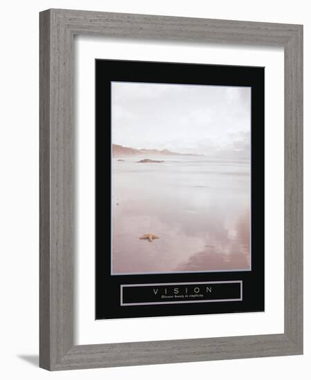 Vision-null-Framed Art Print