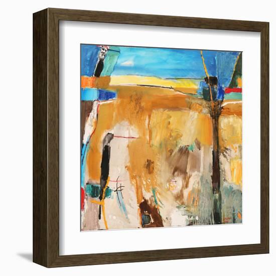 Vision-Falah Al Ani-Framed Art Print