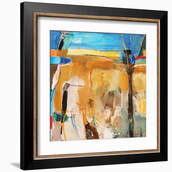 Vision-Falah Al Ani-Framed Art Print