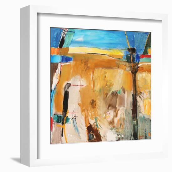 Vision-Falah Al Ani-Framed Art Print