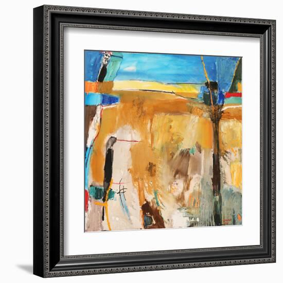 Vision-Falah Al Ani-Framed Art Print