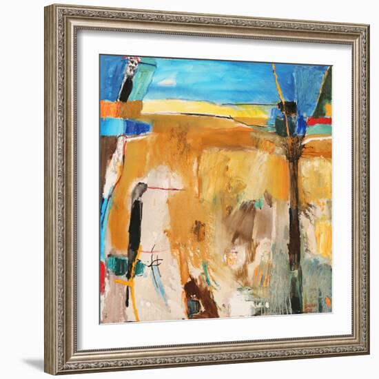 Vision-Falah Al Ani-Framed Art Print