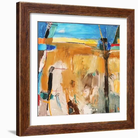 Vision-Falah Al Ani-Framed Art Print