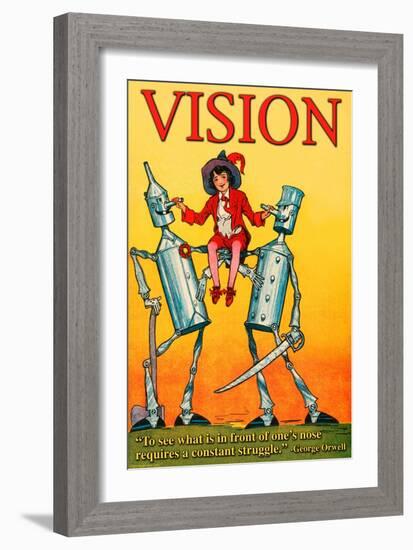 Vision-Wilbur Pierce-Framed Art Print