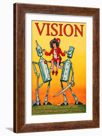 Vision-Wilbur Pierce-Framed Art Print