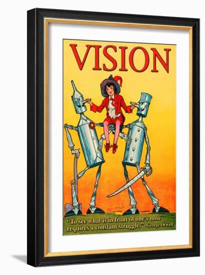 Vision-Wilbur Pierce-Framed Art Print