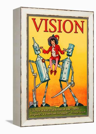 Vision-Wilbur Pierce-Framed Stretched Canvas