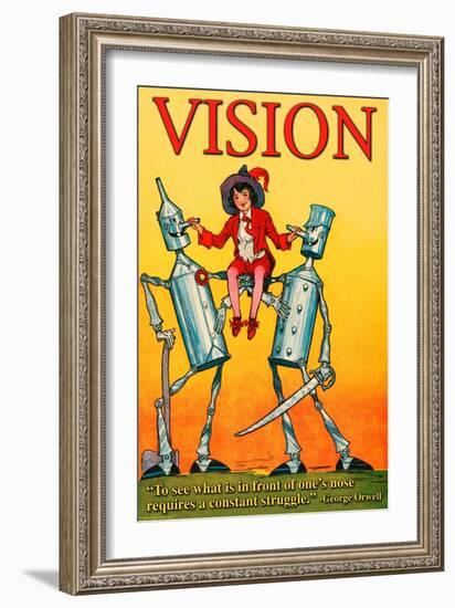 Vision-Wilbur Pierce-Framed Art Print