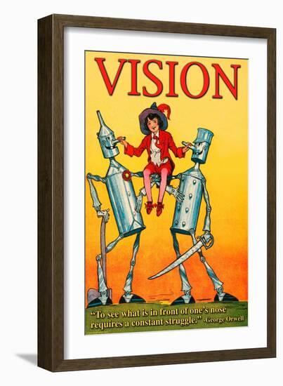 Vision-Wilbur Pierce-Framed Art Print