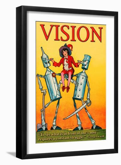 Vision-Wilbur Pierce-Framed Art Print