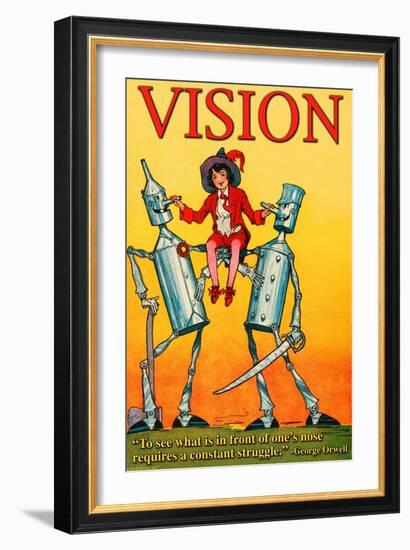 Vision-Wilbur Pierce-Framed Premium Giclee Print