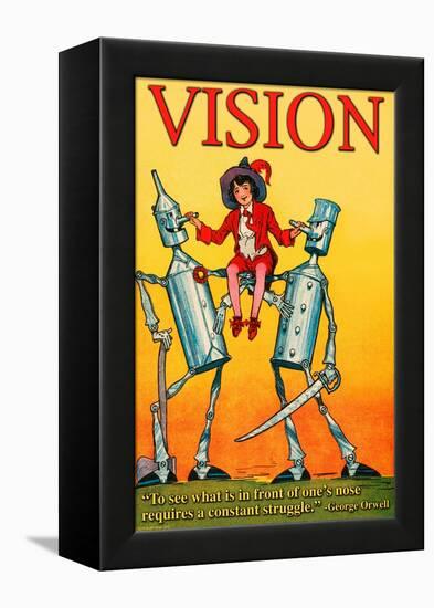 Vision-Wilbur Pierce-Framed Stretched Canvas