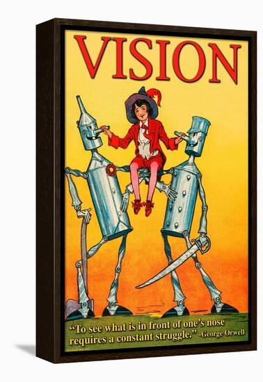 Vision-Wilbur Pierce-Framed Stretched Canvas