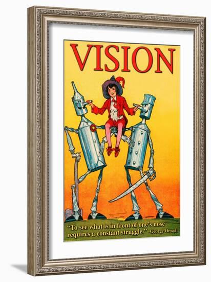 Vision-Wilbur Pierce-Framed Art Print