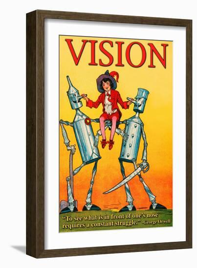 Vision-Wilbur Pierce-Framed Art Print