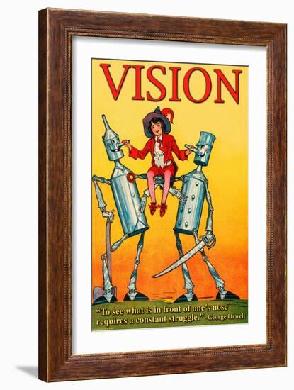 Vision-Wilbur Pierce-Framed Art Print