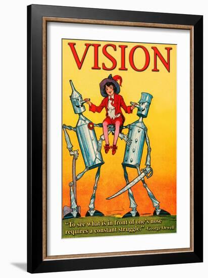 Vision-Wilbur Pierce-Framed Art Print