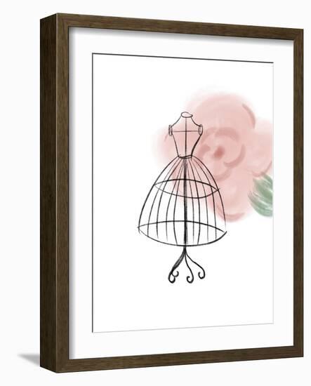 Visions of Fashion III-Anna Quach-Framed Art Print