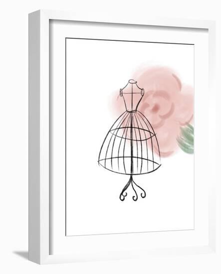 Visions of Fashion III-Anna Quach-Framed Art Print