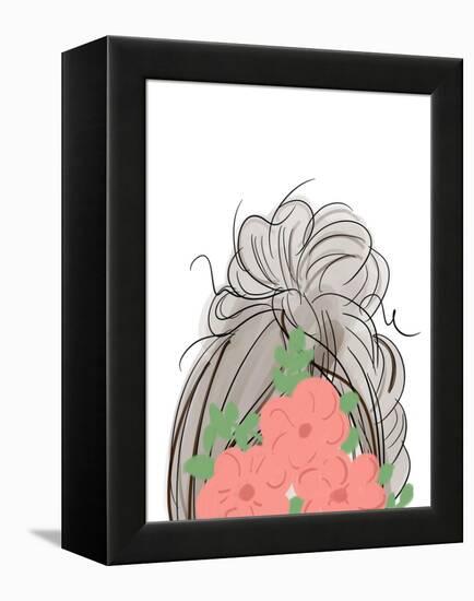 Visions of Hair Style I-Anna Quach-Framed Stretched Canvas