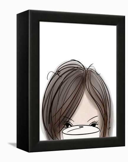 Visions of Hair Style II-Anna Quach-Framed Stretched Canvas