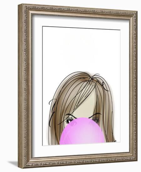 Visions of Hair Style III-Anna Quach-Framed Art Print