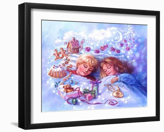 Visions of Sugarplums-Judy Mastrangelo-Framed Giclee Print