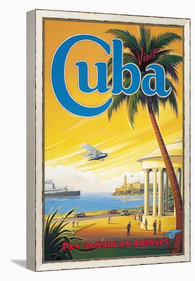 Visit Cuba-Kerne Erickson-Framed Premier Image Canvas