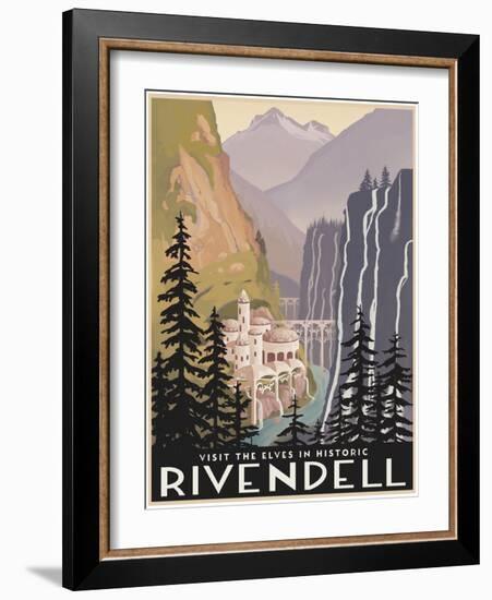 Visit Historic Rivendell-Steve Thomas-Framed Giclee Print