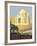 Visit India - Taj Mahal - Agra, India-William Spencer Bagdatopulos-Framed Giclee Print