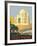 Visit India - Taj Mahal - Agra, India-William Spencer Bagdatopulos-Framed Giclee Print