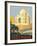 Visit India - Taj Mahal - Agra, India-William Spencer Bagdatopulos-Framed Giclee Print