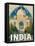 Visit India-null-Framed Premier Image Canvas