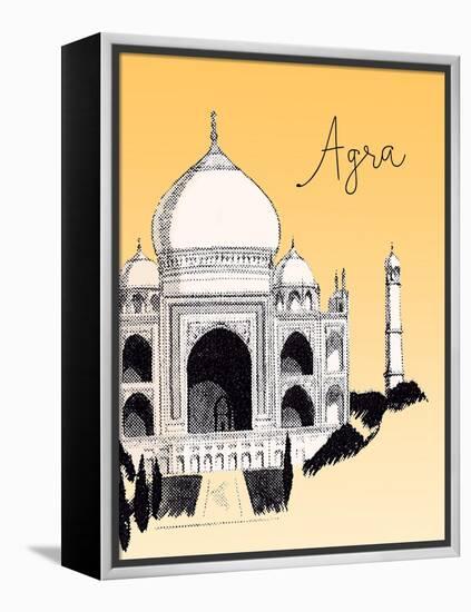 Visit India-The Saturday Evening Post-Framed Premier Image Canvas