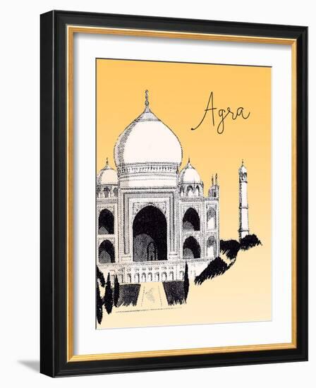 Visit India-The Saturday Evening Post-Framed Giclee Print